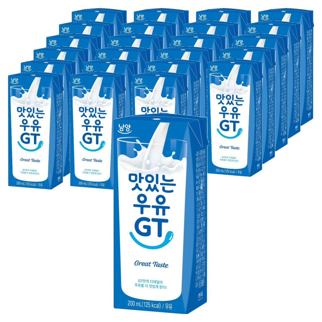 간편하게 만나는 맛있는우유GT 멸균우유