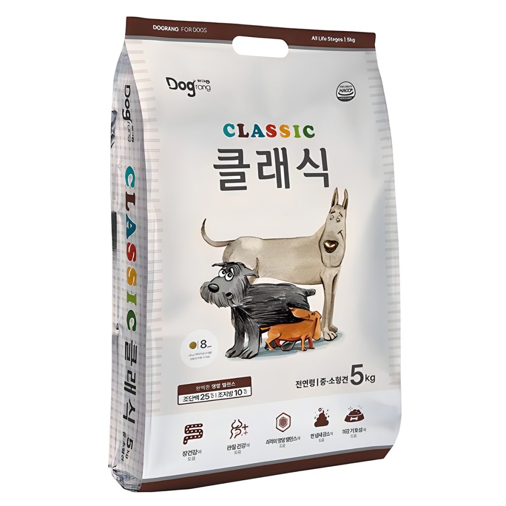 도그랑 전연령 강아지 클래식 건식사료: 구매 정보 안내