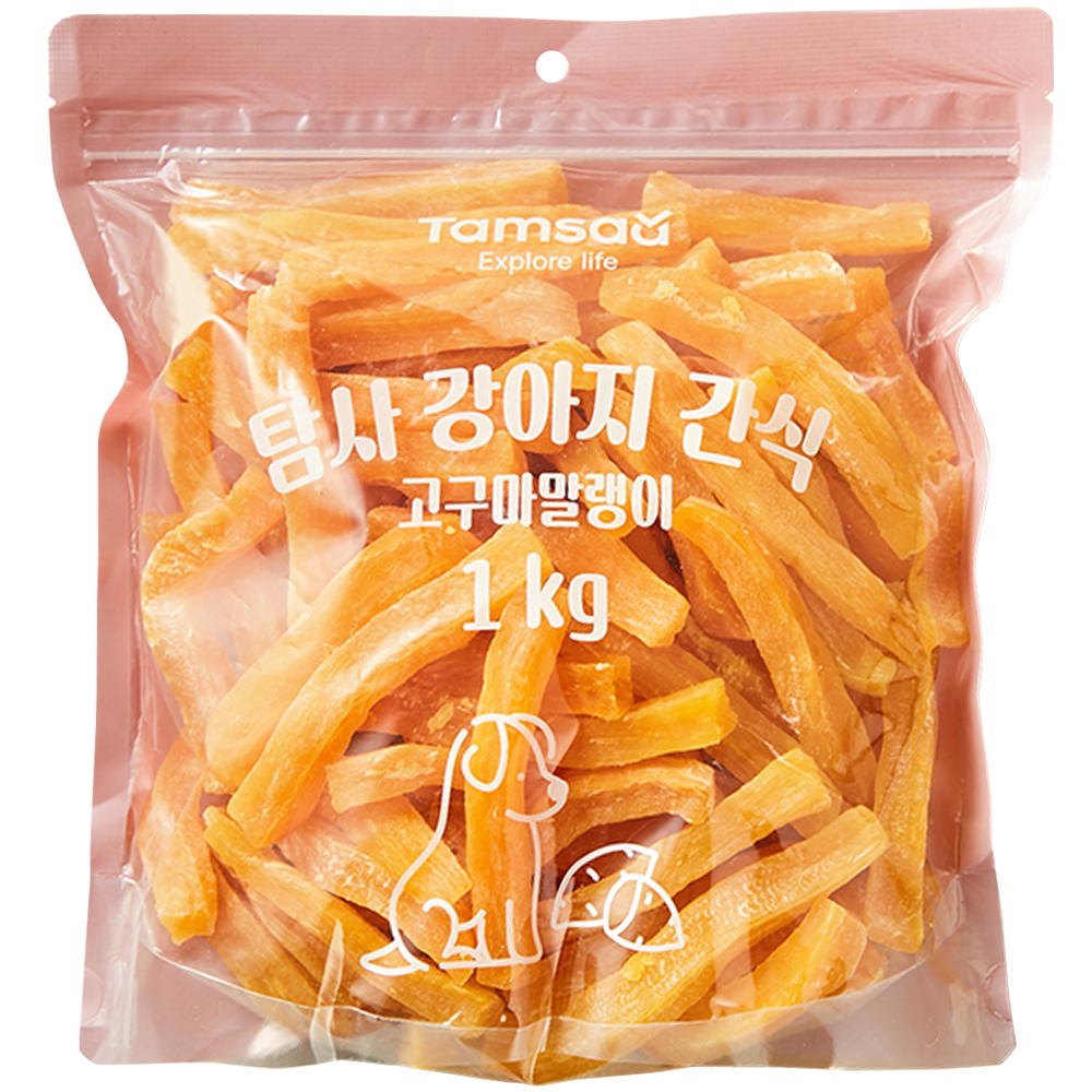 탐사 강아지 고구마말랭이 간식: 객관적 정보 비교