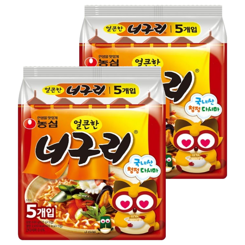 너구리 얼큰한맛 120g: 특정 맛 선호 및 신속한 배송을 고려하는 구매자