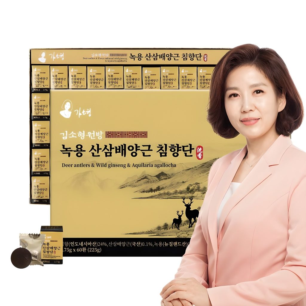 김소형원방 녹용 산삼 배양근 침향단: 주요 성분 및 구성