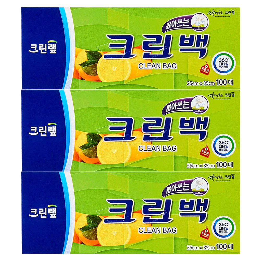 크린랩 뽑아쓰는 크린백 25cm x 35cm, 구매 전 고려할 점