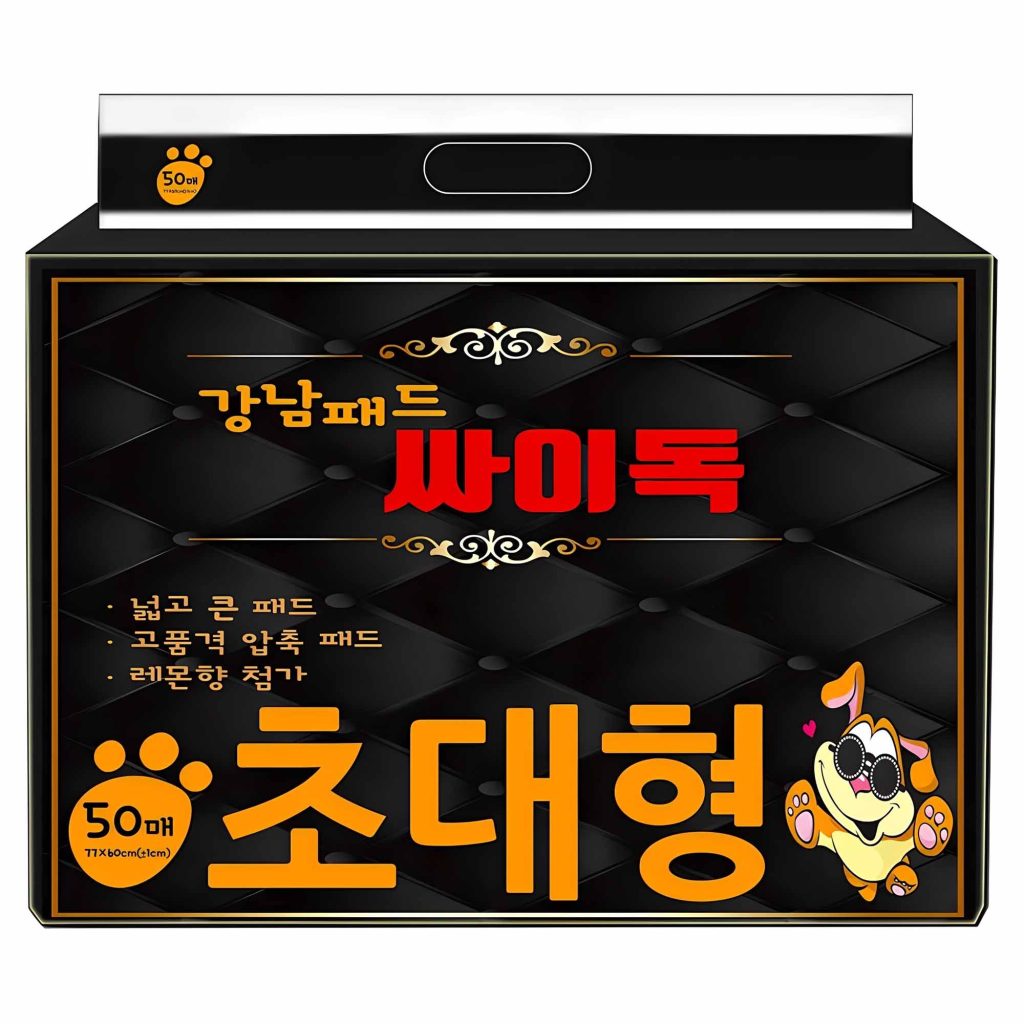 레몬향으로 관리하는 반려동물 배변패드, 강남패드 싸이독
