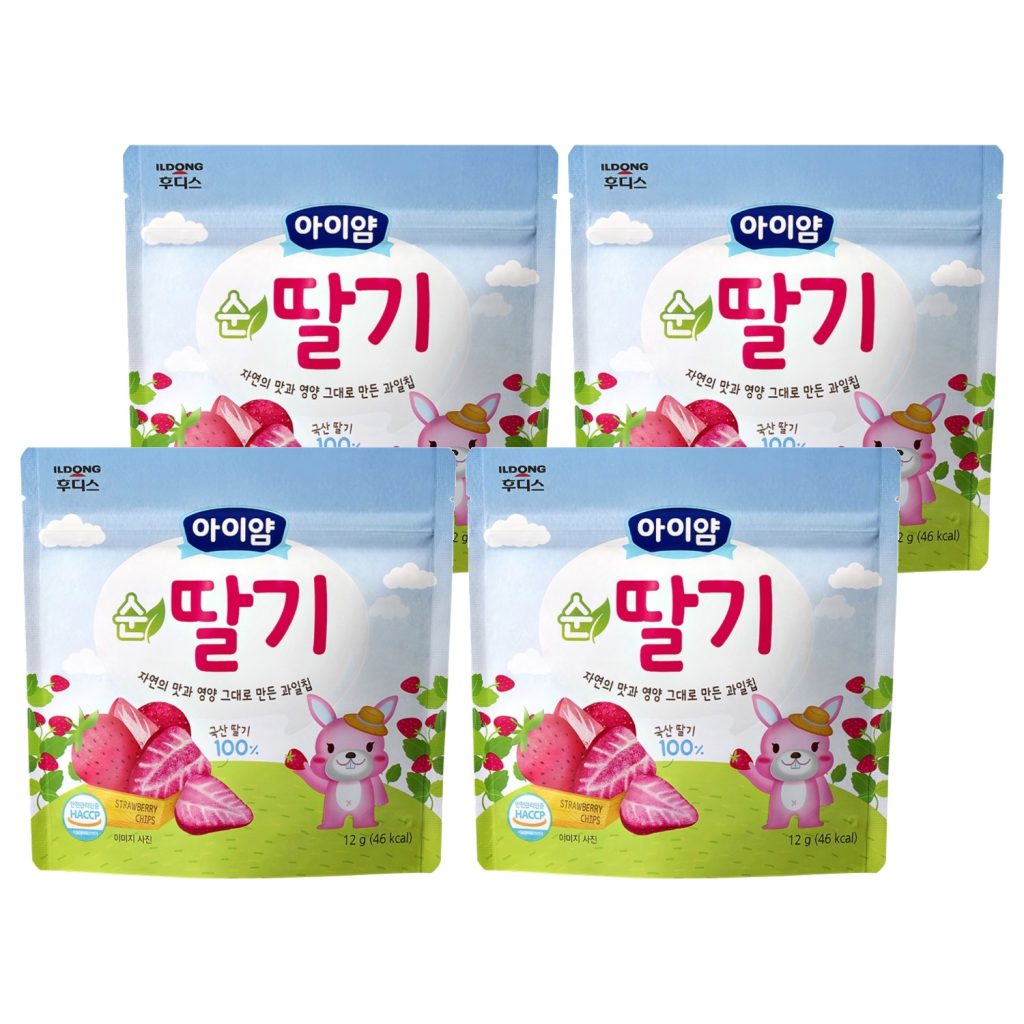 유아를 위한 간식: 아이얌 과일칩 상세 정보