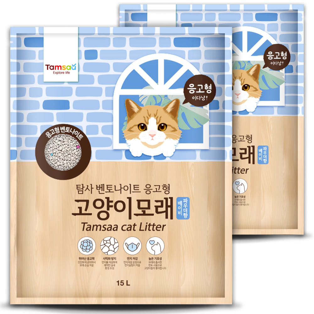 벤토나이트 응고형을 찾는 고양이 보호자를 위한 모래