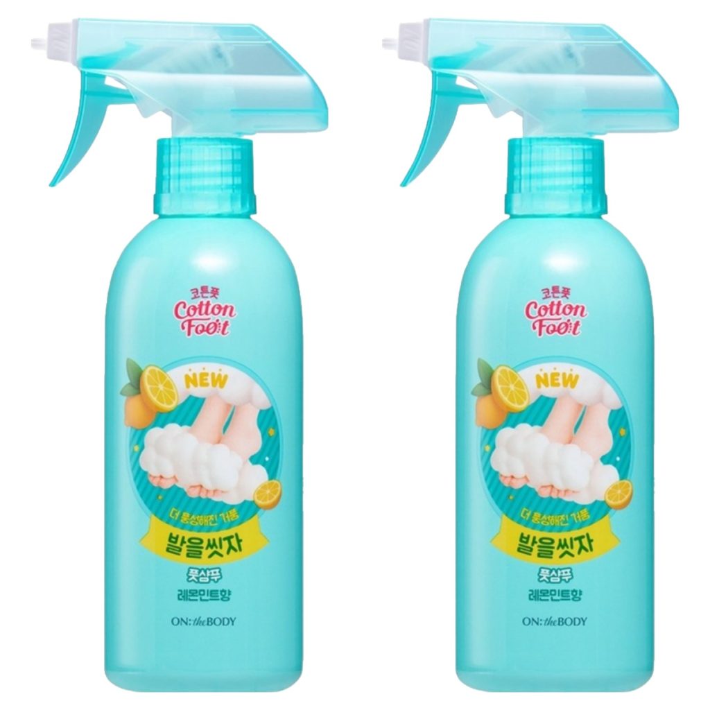 빠른 배송 및 쿠팡 판매 온더바디 풋샴푸