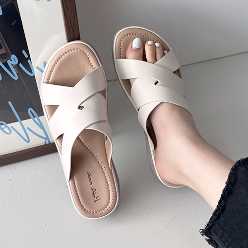 라블 여성용 발편한 쿠션슬리퍼 4cm | 상품 정보