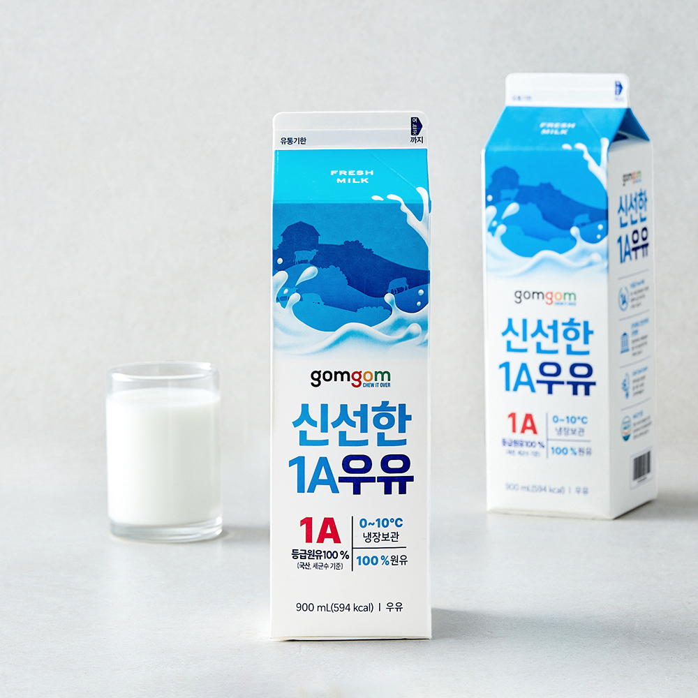 곰곰 신선한 1A 우유: 가격 및 배송 조건 비교