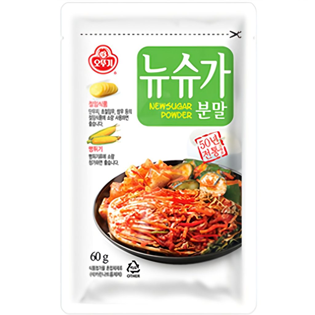 식품 카테고리, 오뚜기 뉴슈가분말의 기본 특성