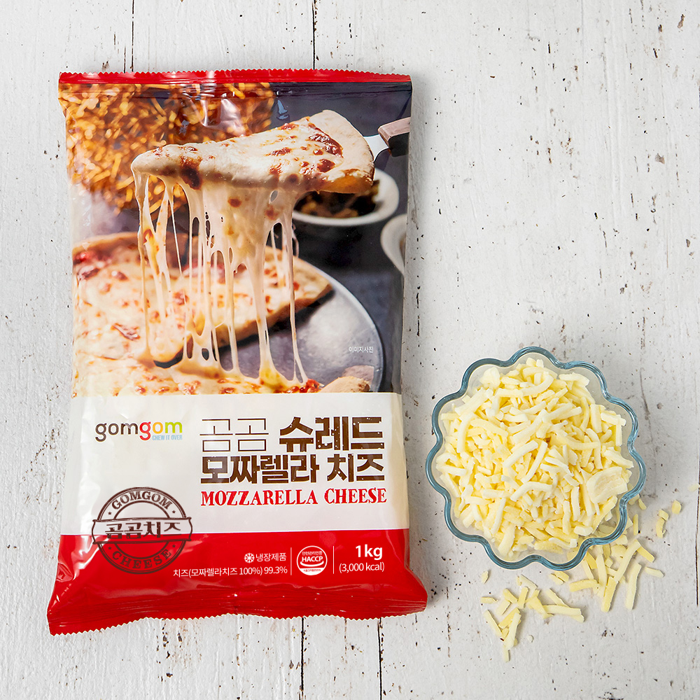곰곰 99.3% 슈레드 모짜렐라 치즈(대용량)의 주요 정보