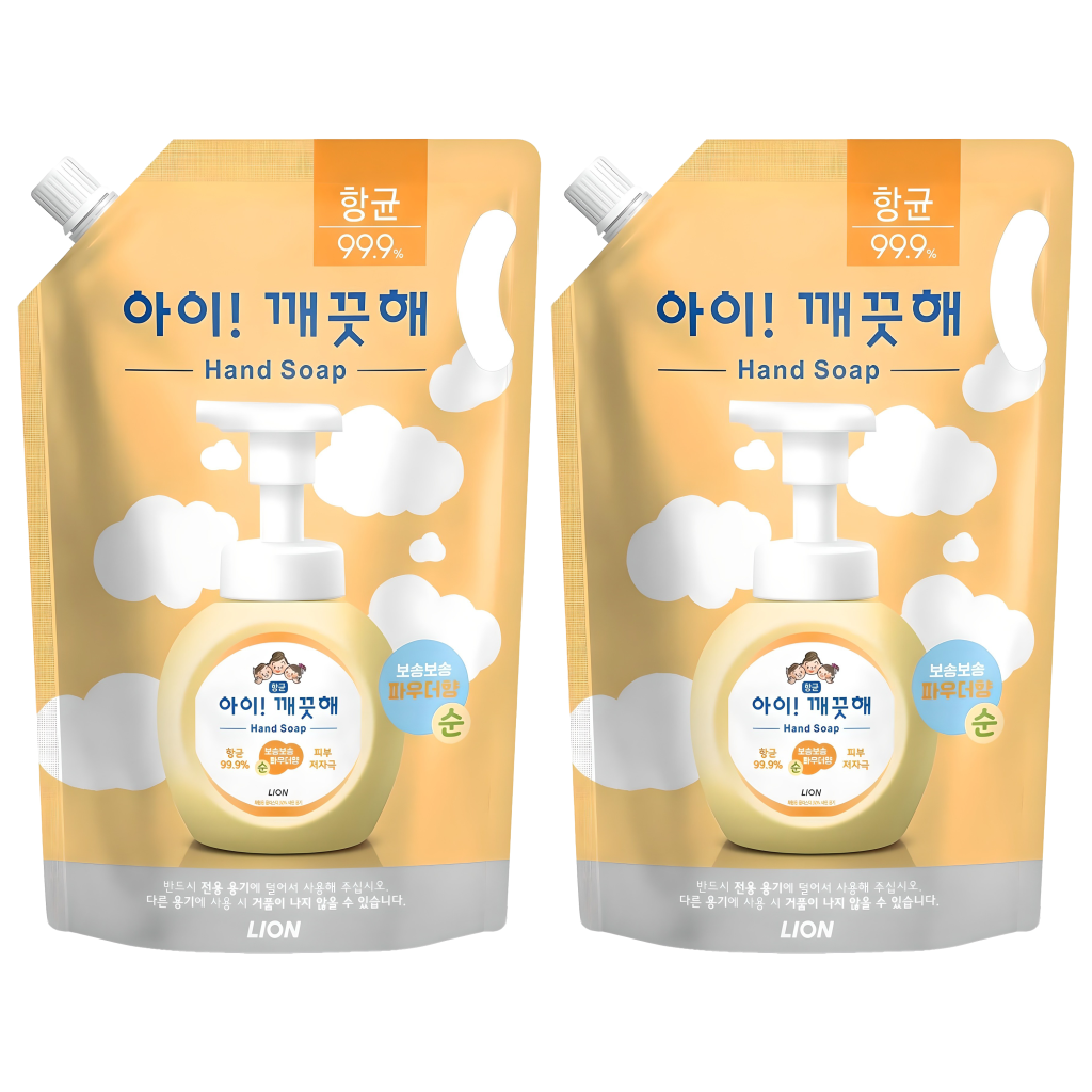 아이깨끗해 핸드워시 순 파우더향 리필용 제품 정보