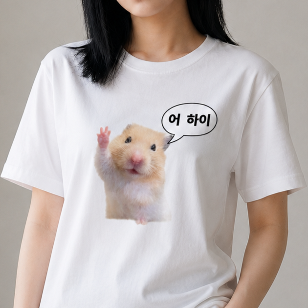 패션의류 카테고리의 캣찹고양이 티셔츠