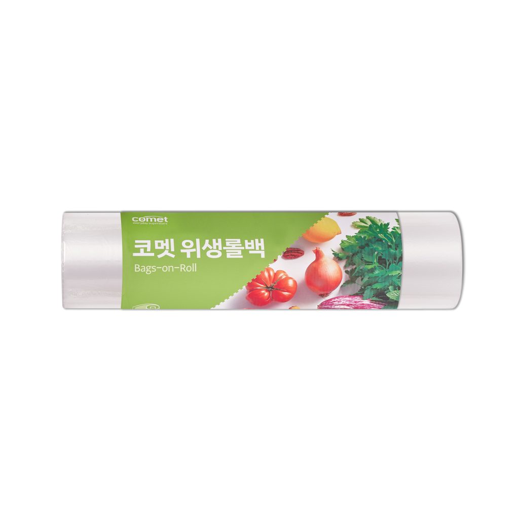 25 x 35 cm 규격의 코멧 위생롤백, 주방용품 구매자에게