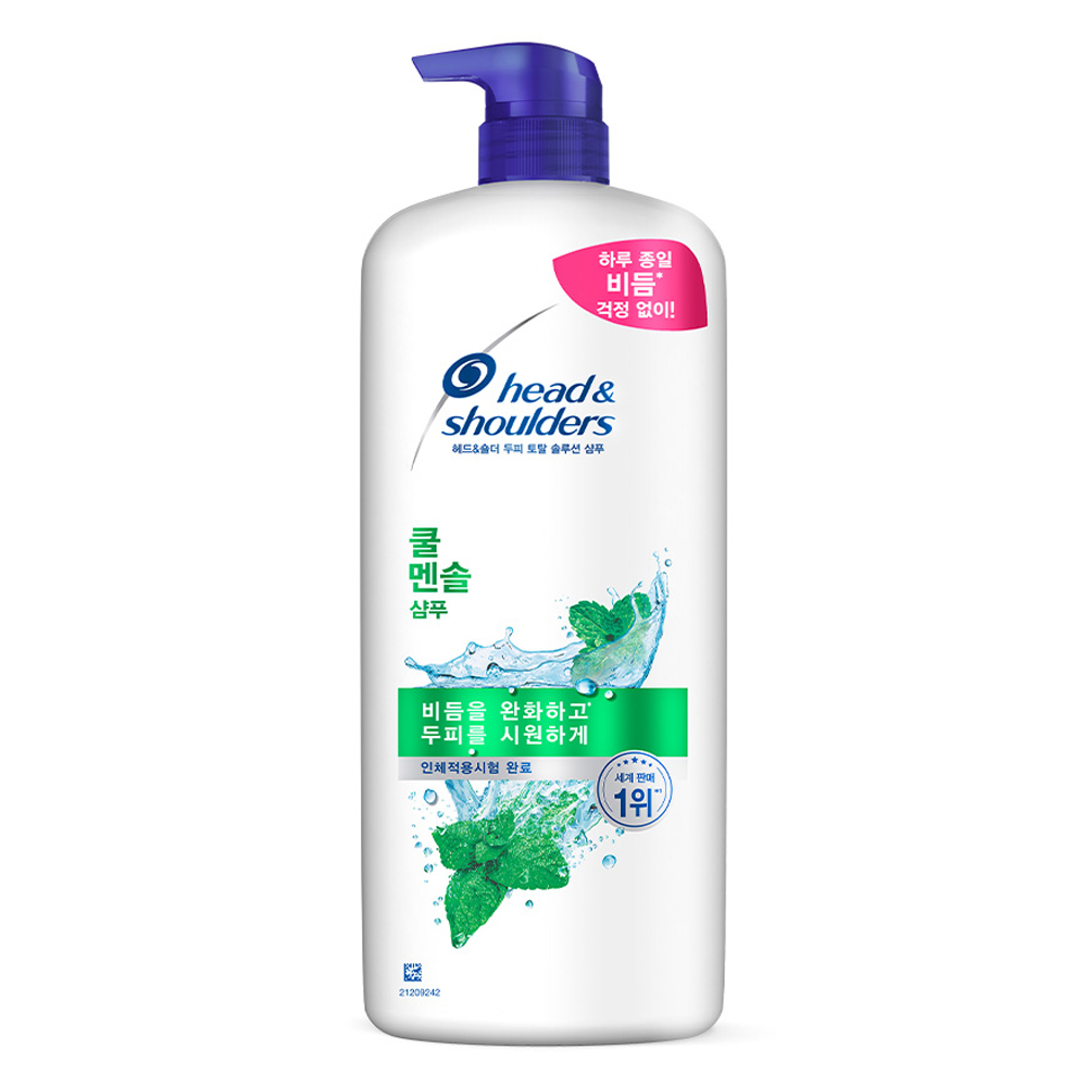 헤드앤숄더 두피 토탈 솔루션 샴푸 쿨 멘솔, 다른 상품과 비교하기