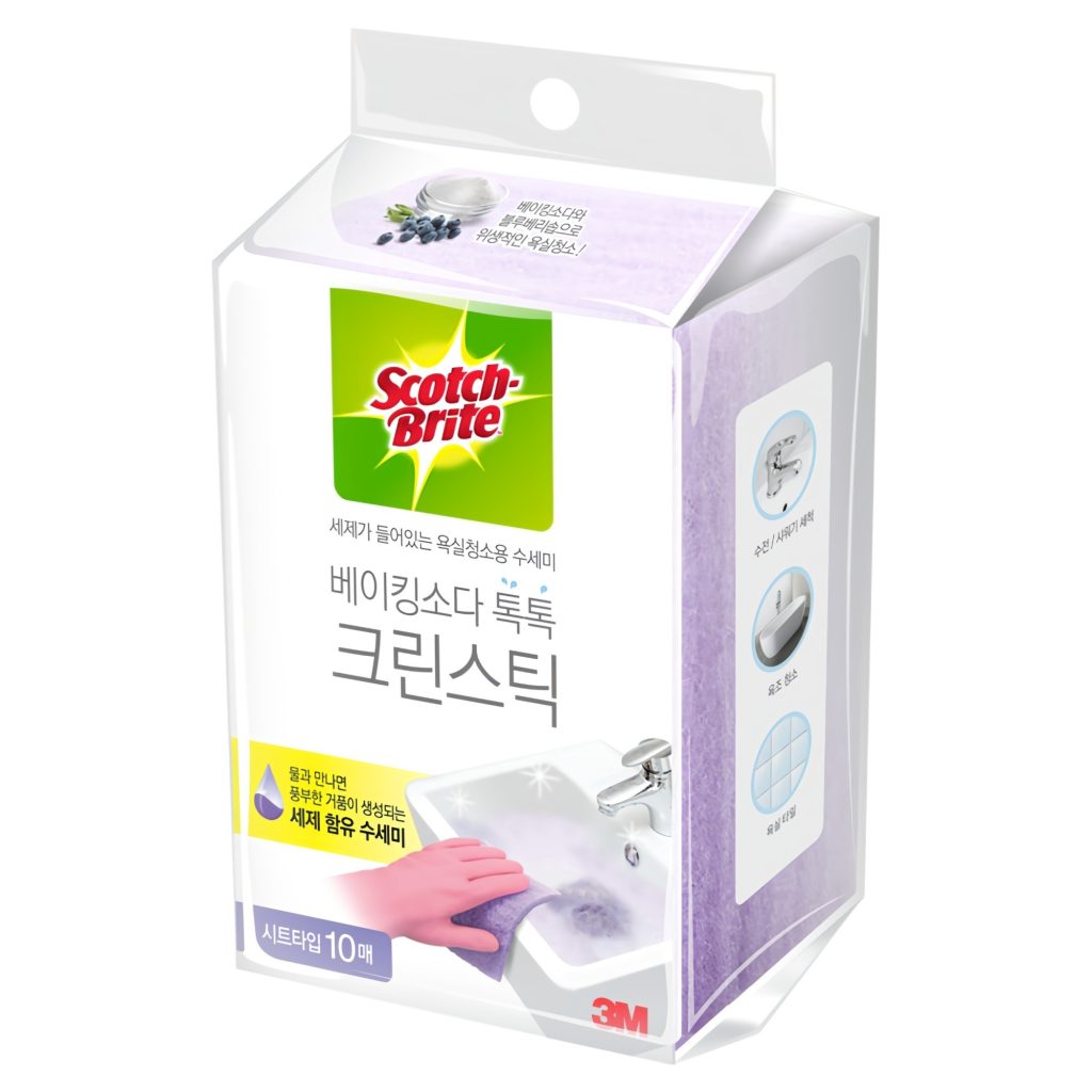 스카치브라이트 베이킹소다 크린스틱 시트타입의 구성