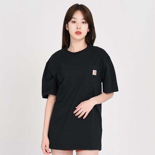 칼하트 (K87) 워크 포켓 반팔티 BLACK, 다른 상품과 비교할 때