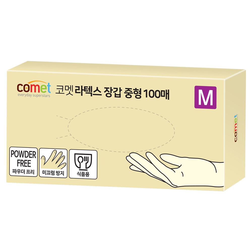 코멧 라텍스장갑 100매입: 현재 판매 조건 안내